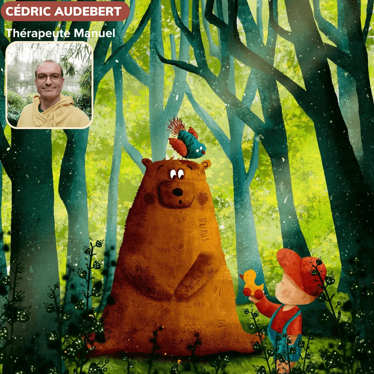 Soulagez les douleurs physiques et émotions de vos enfants avec des soins manuels doux à Clermont-Ferrand. Chutes, opérations, blocages émotionnels : une approche bienveillante et adaptée. Cédric Audebert Méthode Poyet et Fasciathérapie à Clermont-Ferrand